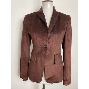 Banana Republic Jacket Vintage Single Breast Corduroy Lined